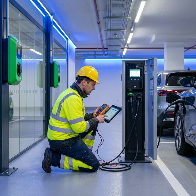 Elektrikli araç şarj istasyonu bakım onarım hizmeti